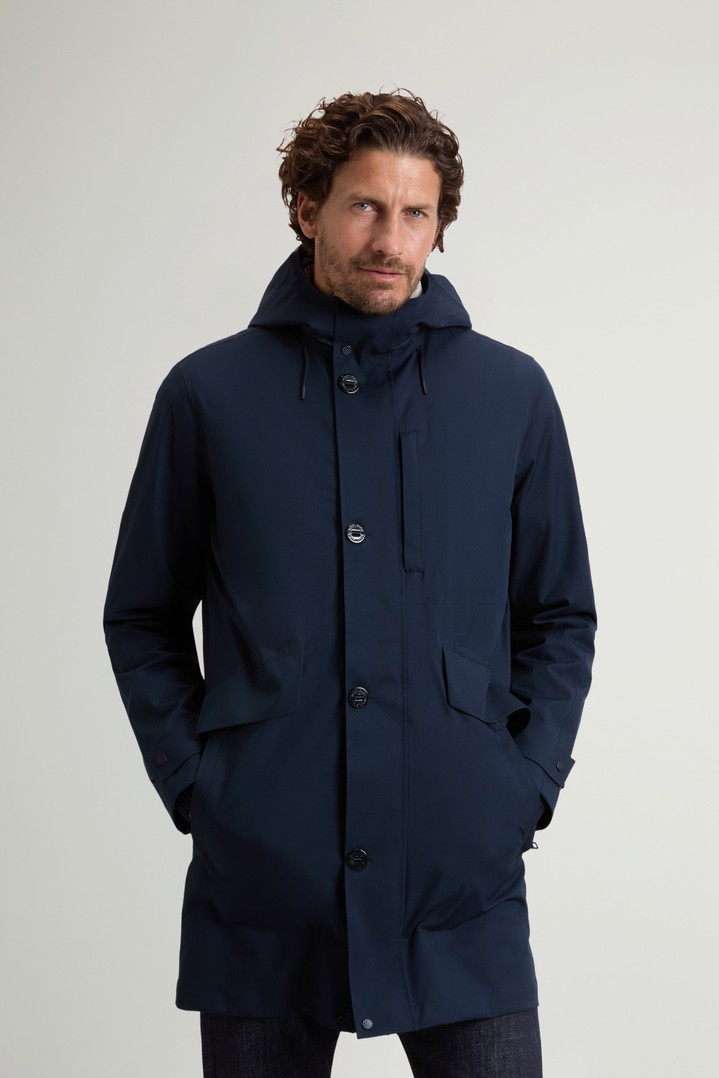 3-in-1 Weaver Coat with Reversible Inner Jacket Blue photo 1 | Woolrich