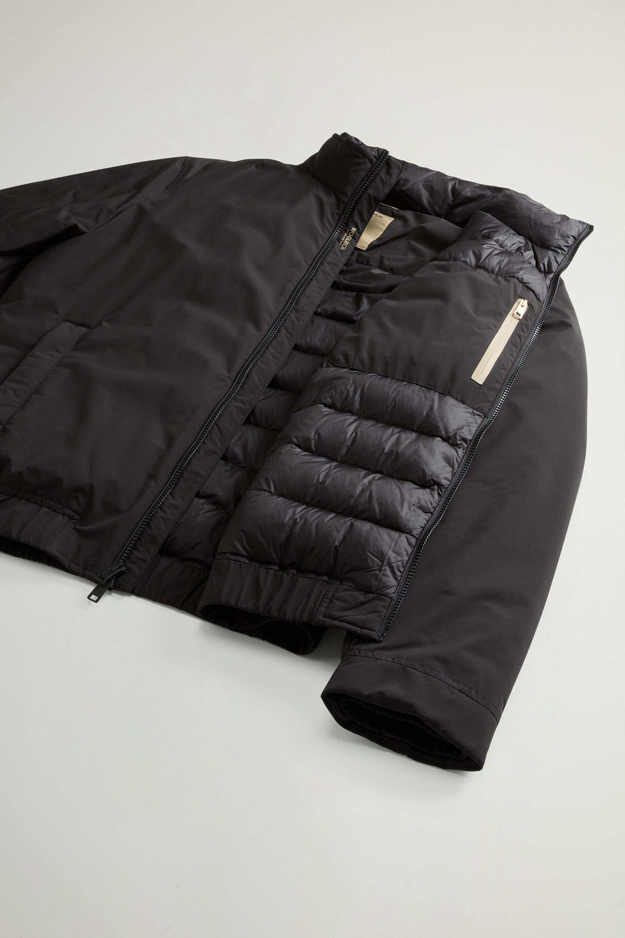 Padded Cloud Bomber Black photo 8 | Woolrich