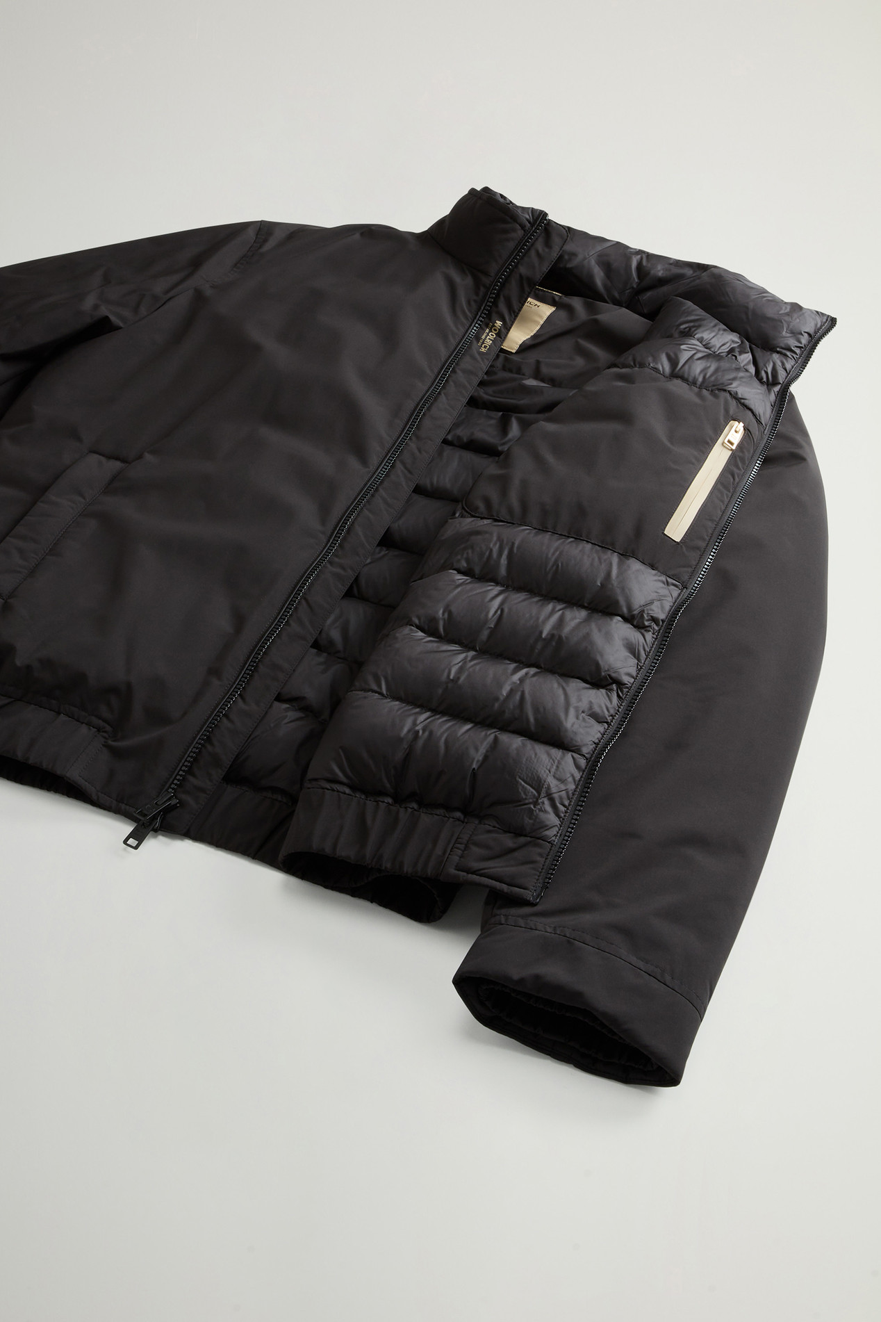 Padded Cloud Bomber Black photo 8 | Woolrich