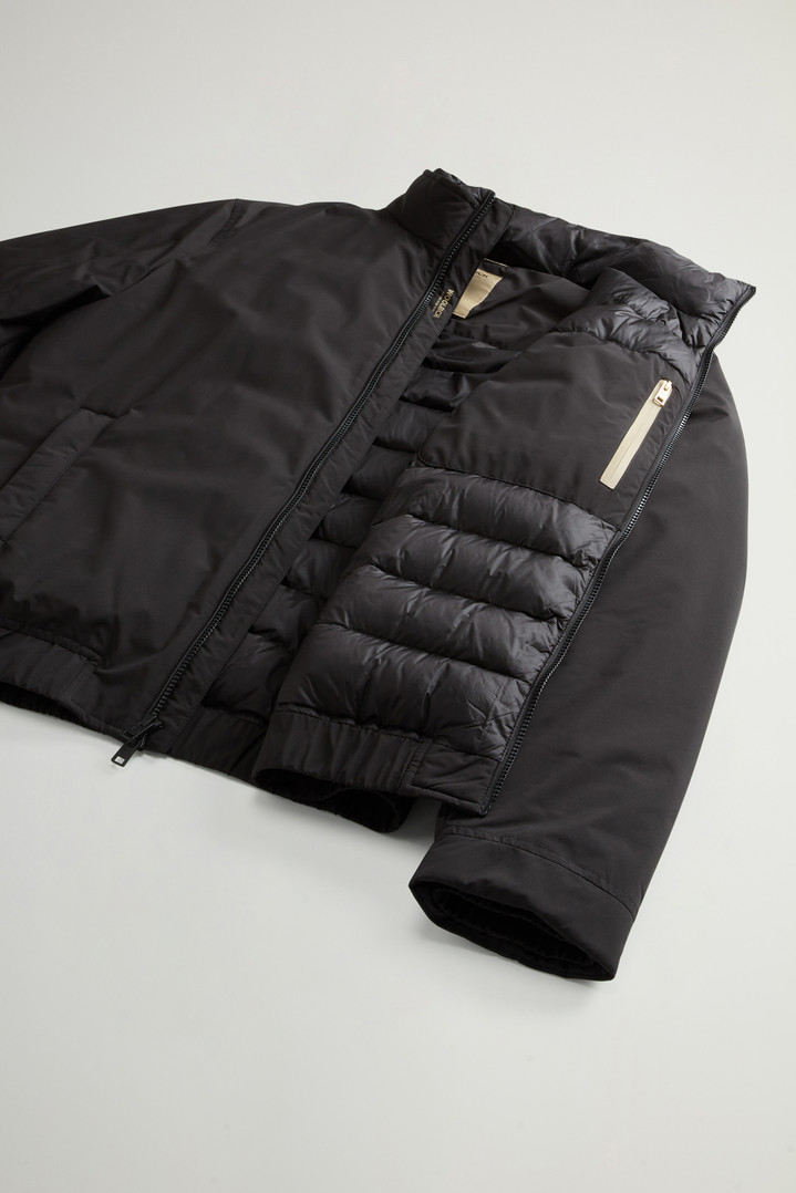 Padded Cloud Bomber Black photo 8 | Woolrich
