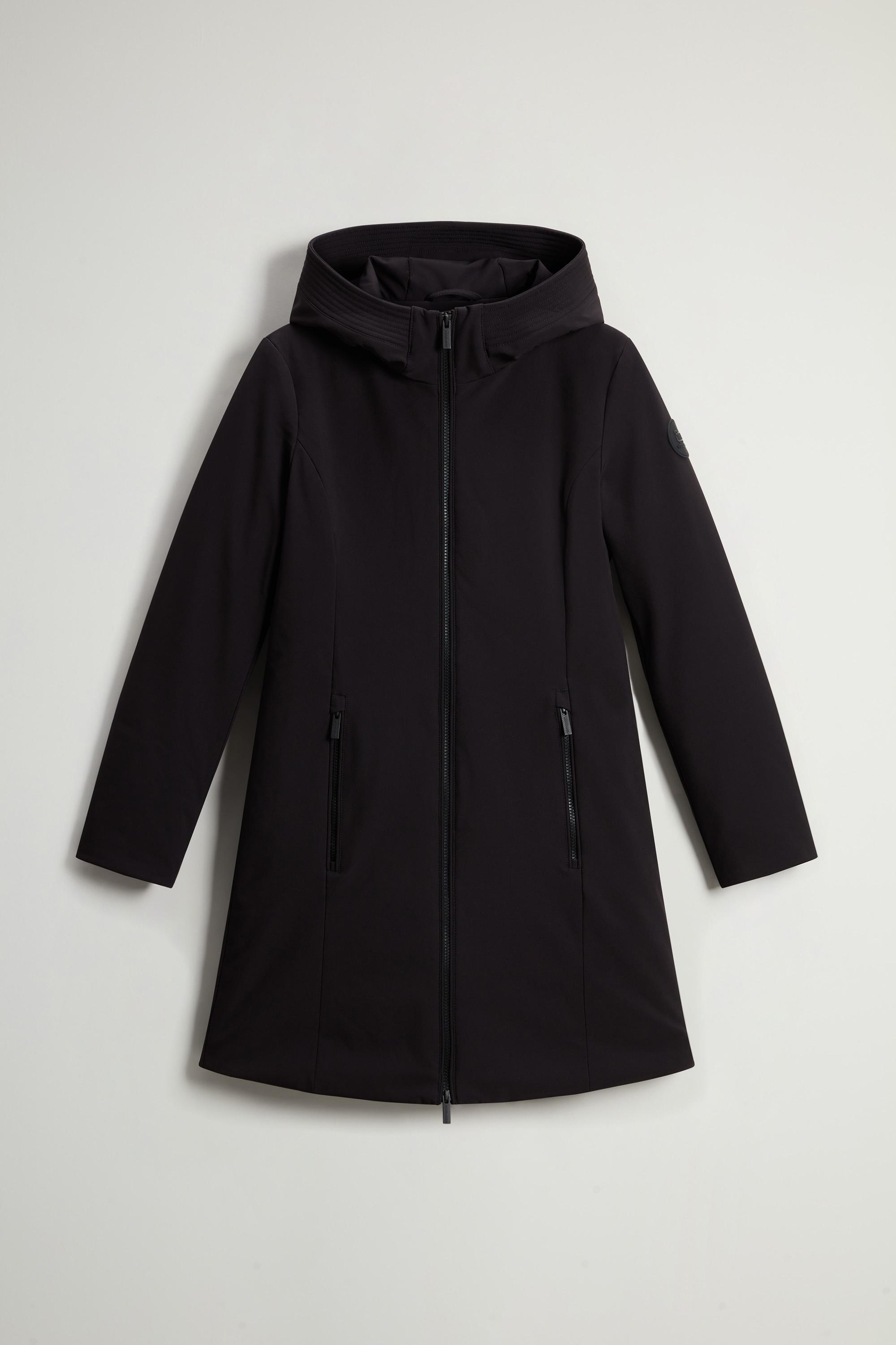 Firth Parka in Tech Softshell Black photo 1 | Woolrich