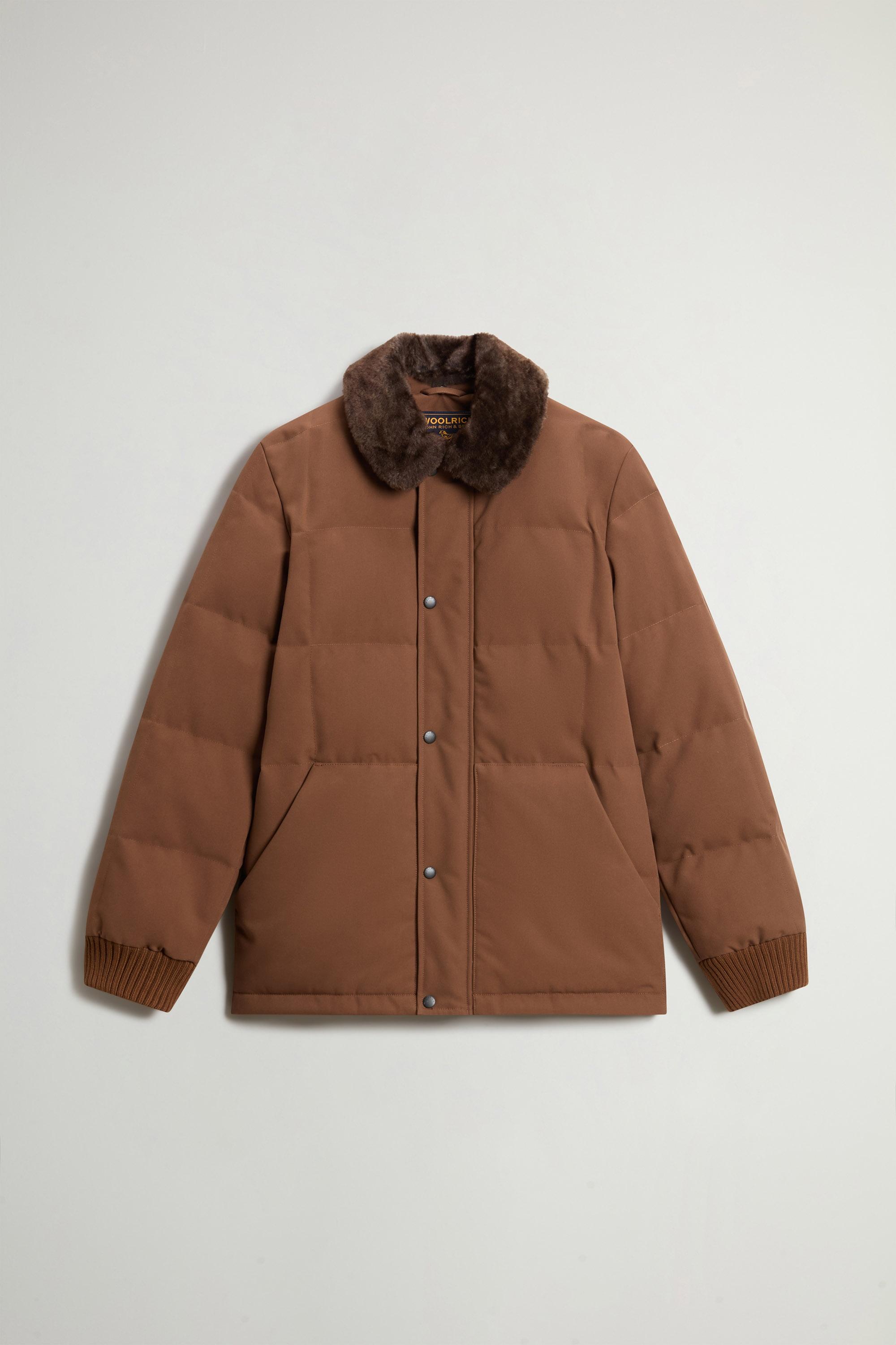CANVAS BLIZZARD CHORE JACKET Brown photo 5 | Woolrich