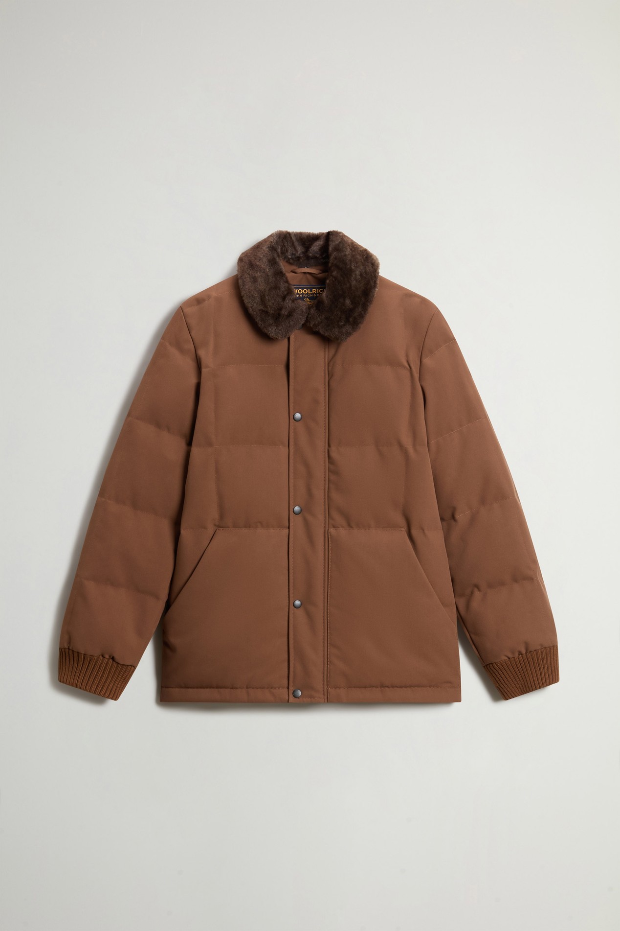 CANVAS BLIZZARD CHORE JACKET Brown photo 5 | Woolrich