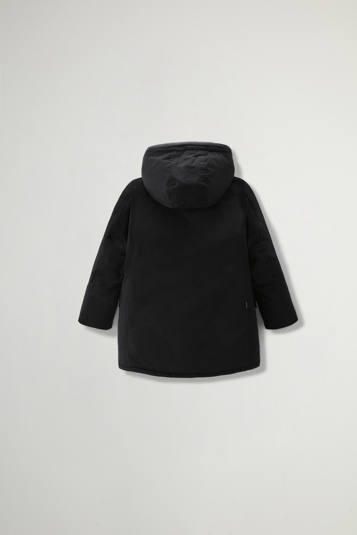 Boys' Arctic Parka in Ramar Cloth Black photo 2 | Woolrich