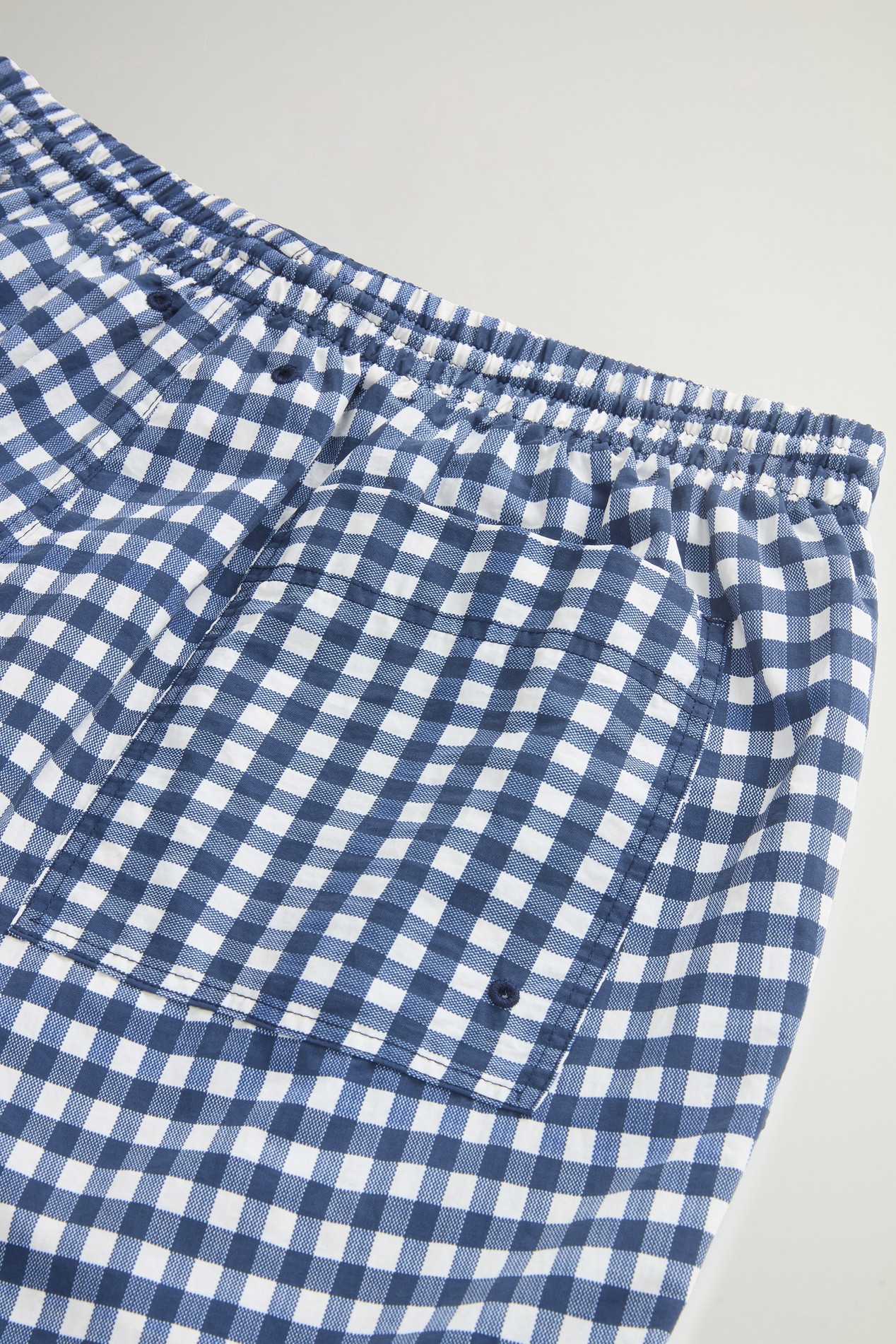 PRINTED SWIM SHORTS Blue photo 6 | Woolrich