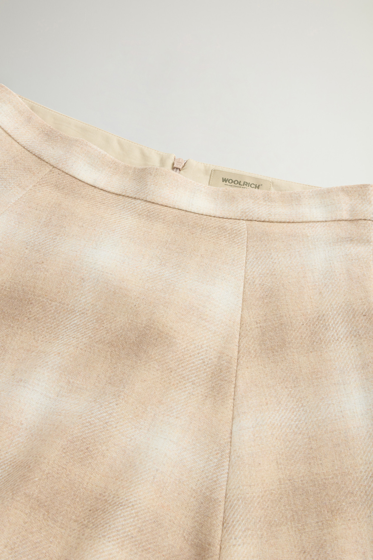 Skirt in Italian Wool Blend Beige photo 4 | Woolrich