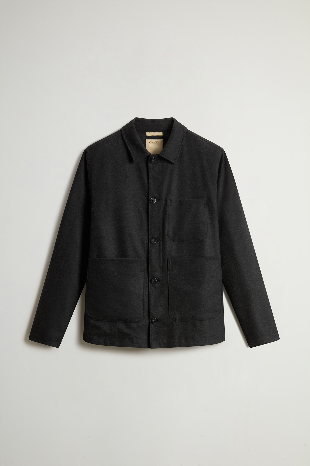 WOOL BLEND CHORE JACKET Gray photo 5 | Woolrich