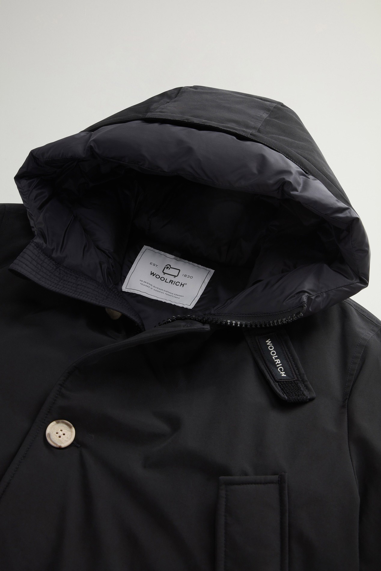 Arctic Parka en Ramar Cloth Noir photo 6 | Woolrich