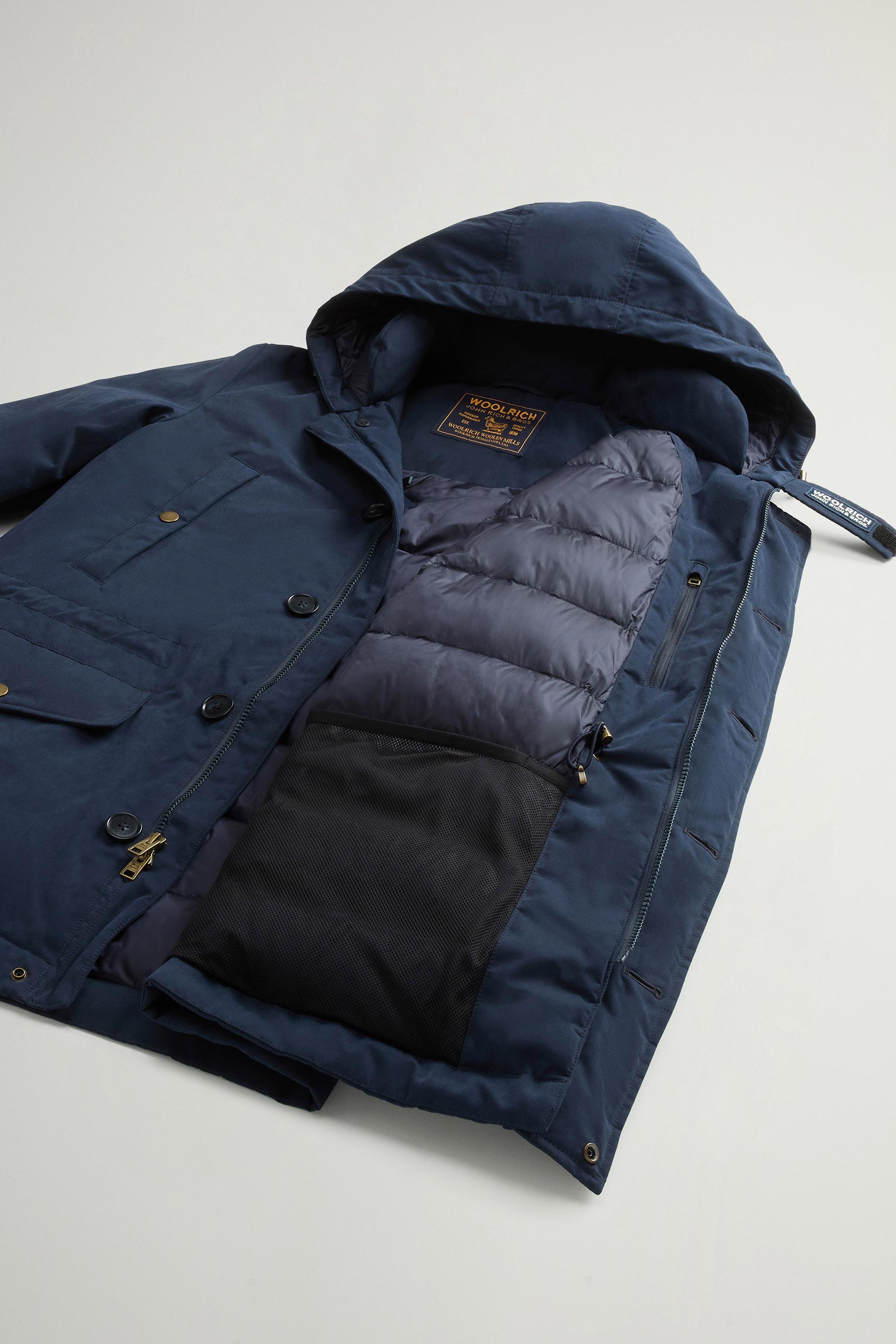 Parka in Mountain Cloth Blue photo 4 | Woolrich