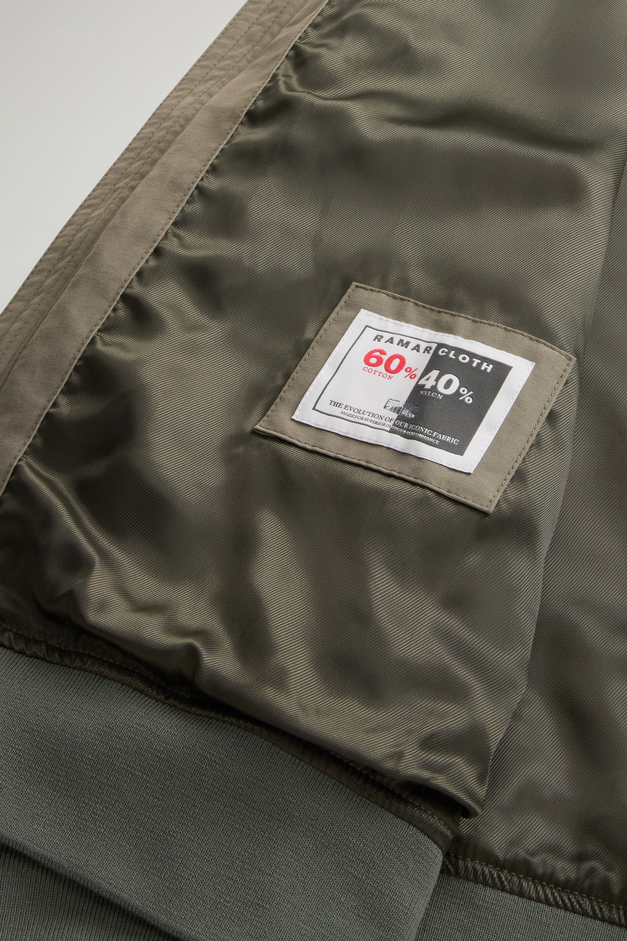 SPRING LEWIS BOMBER Green photo 8 | Woolrich