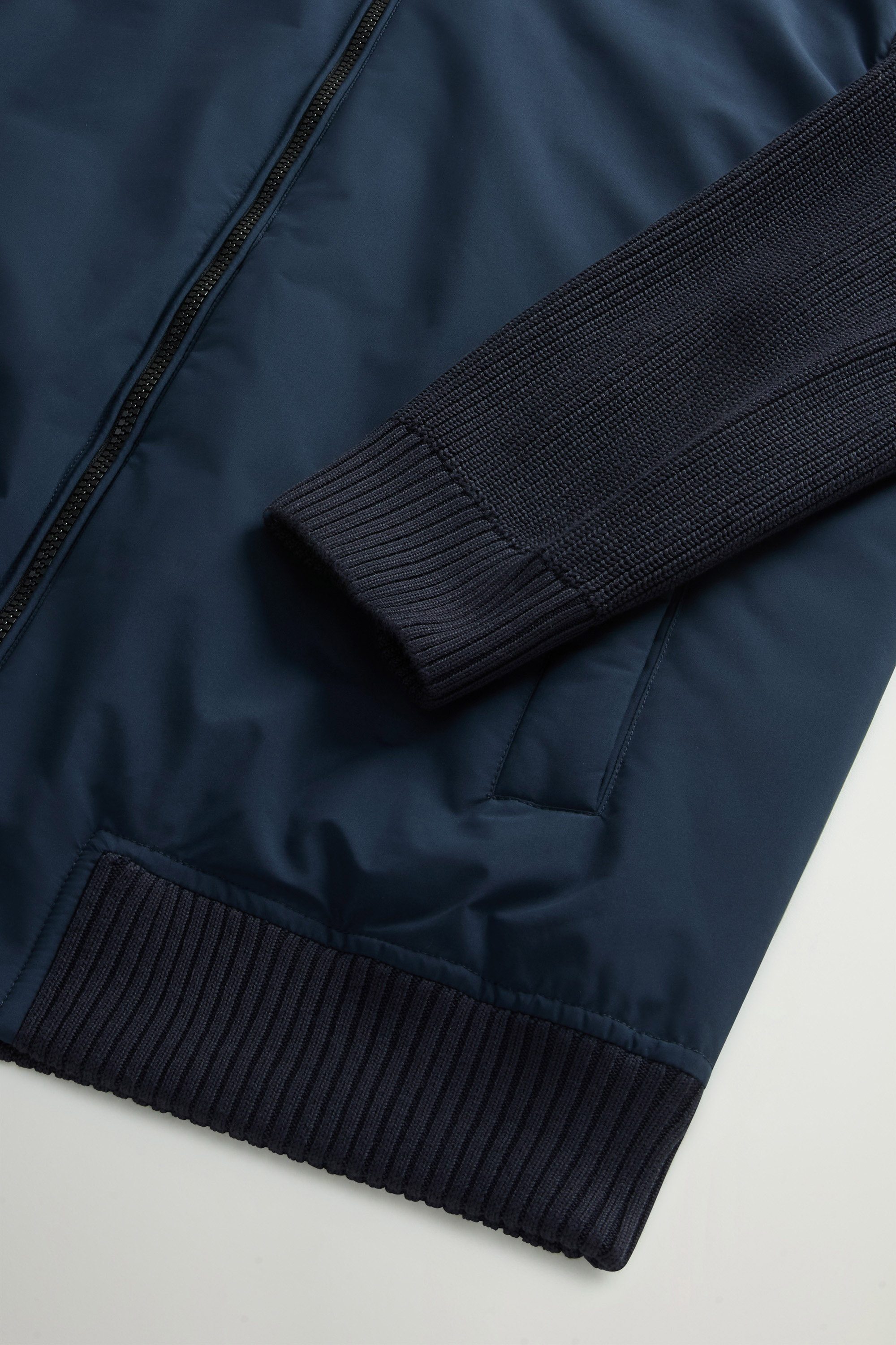 Hybrid Jacket in Cloud Poly Blue photo 7 | Woolrich