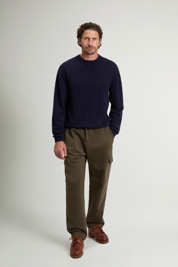 GRAPHIC FLEECE SWEATPANT Green photo 2 | Woolrich