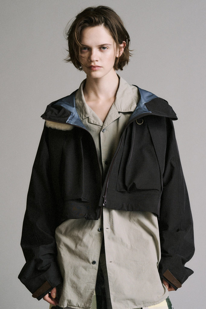 Jacket in Recycled Three-Layered GORE-TEX® Fabric Gray photo 5 | Woolrich