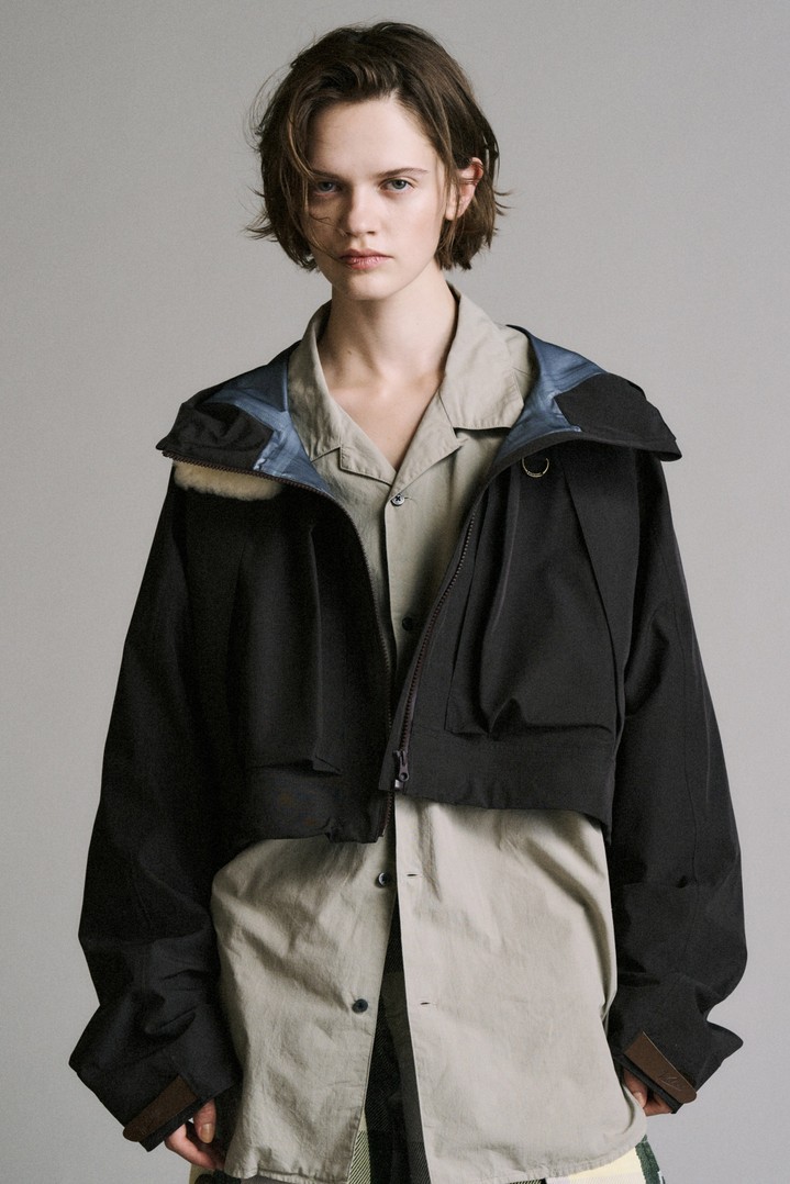 Jacket in Recycled Three-Layered GORE-TEX® Fabric Gray photo 5 | Woolrich