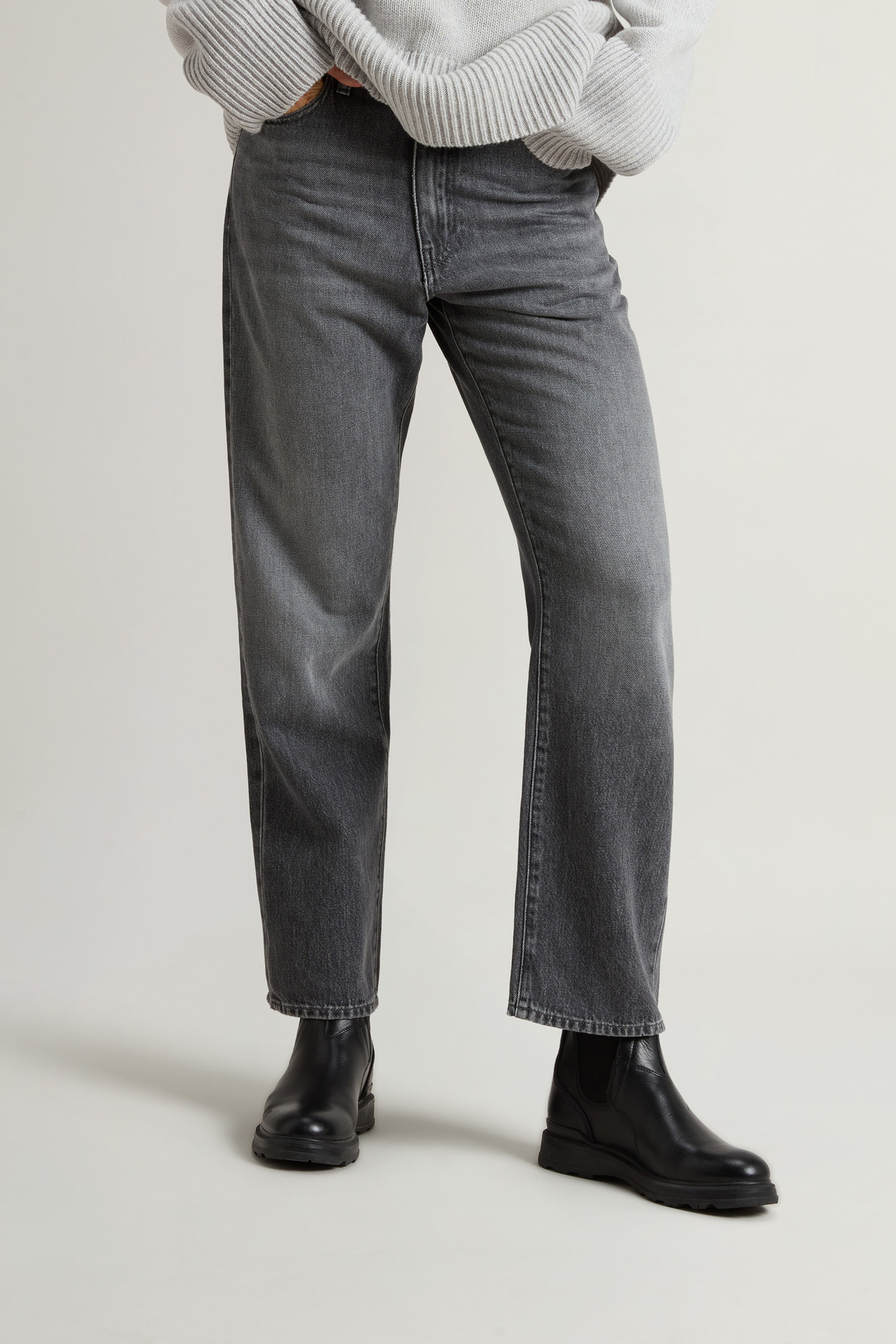 Stone Grove Ankle Boots in Leather Black photo 6 | Woolrich