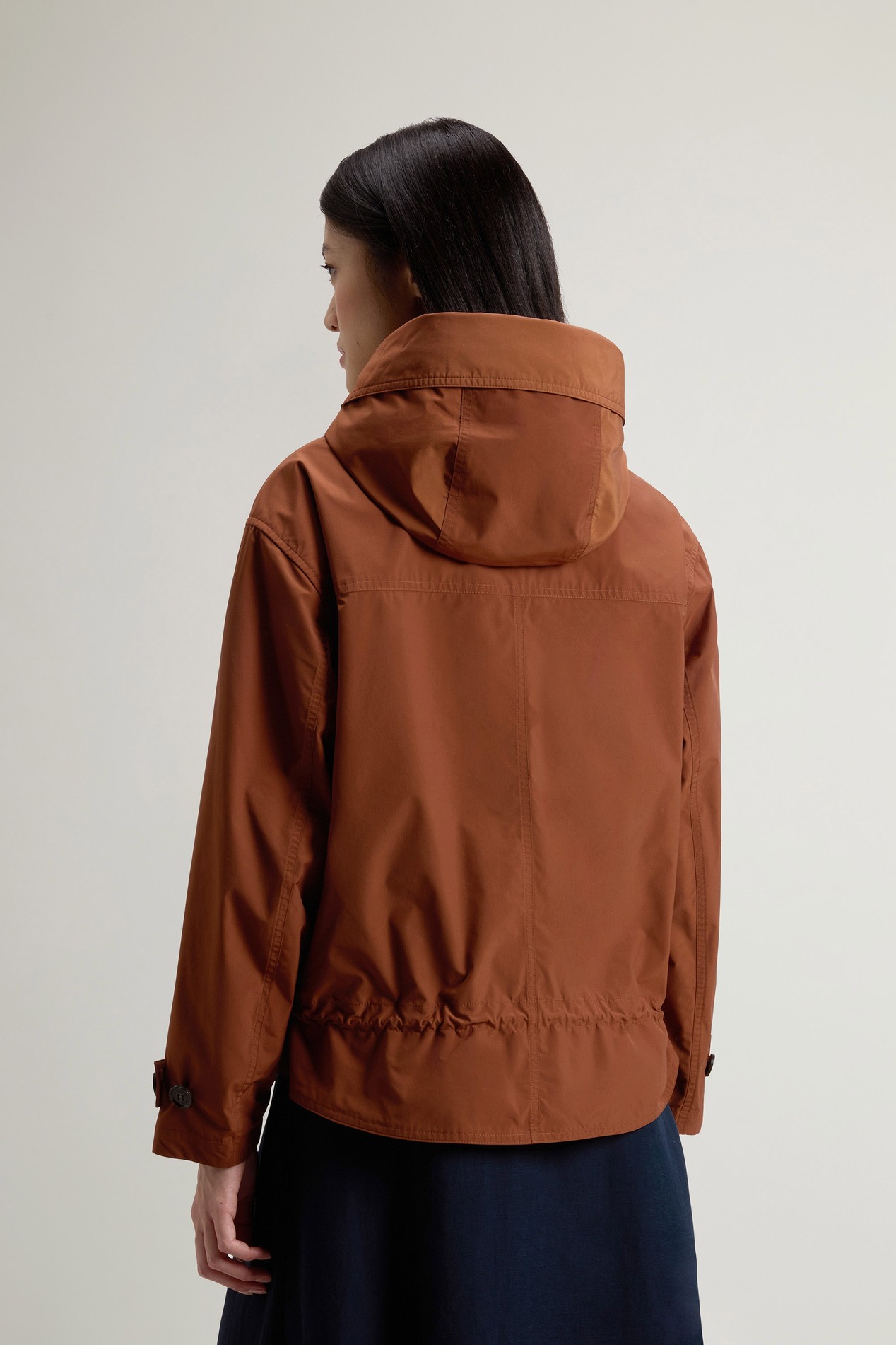 Short Urban Touch Parka Brown photo 3 | Woolrich