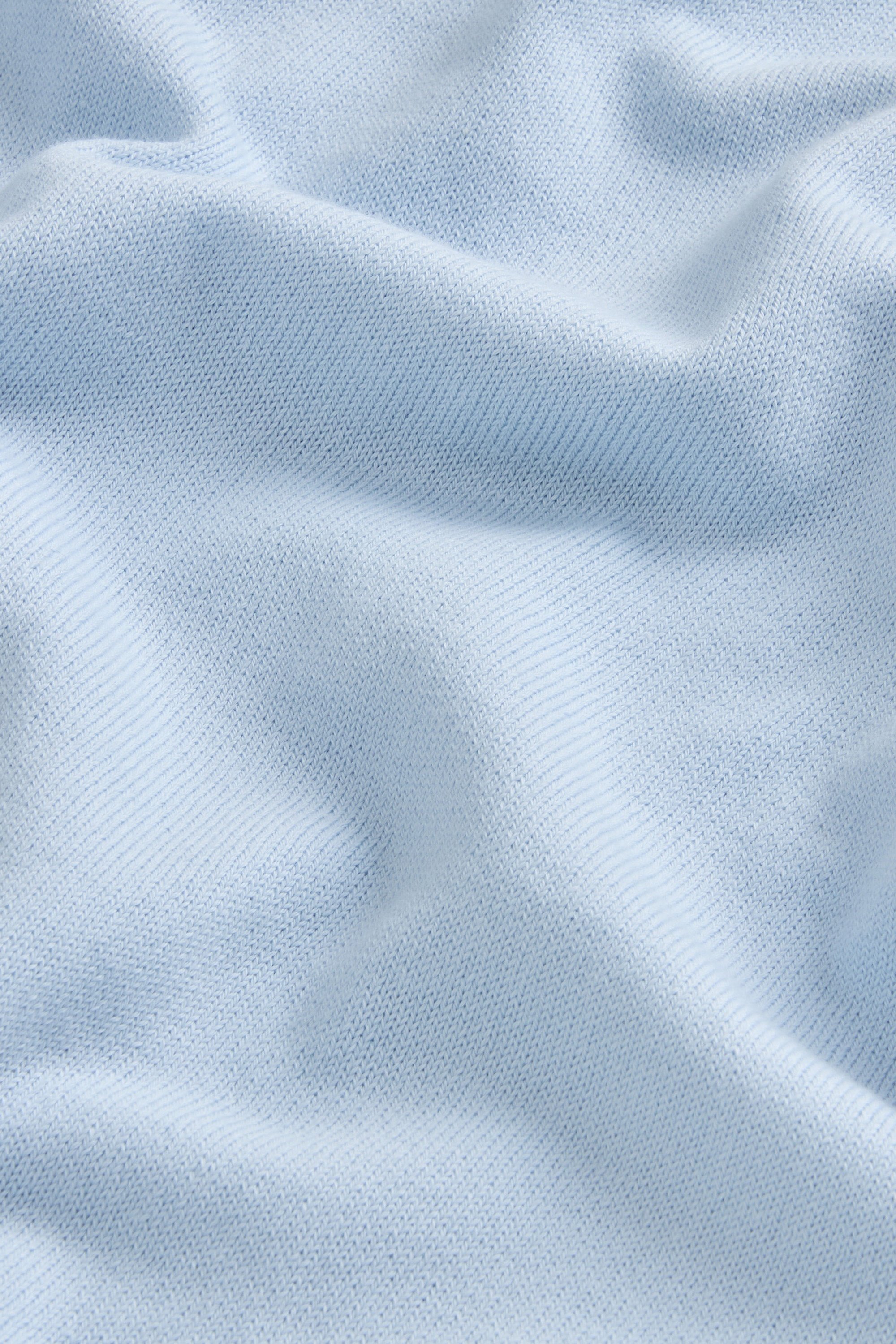 Crewneck Sweater in Pure Cotton Blue photo 7 | Woolrich