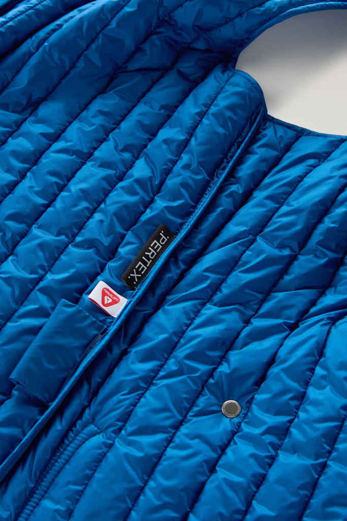 Quilted Vest in Recycled Pertex Quantum Blue photo 5 | Woolrich