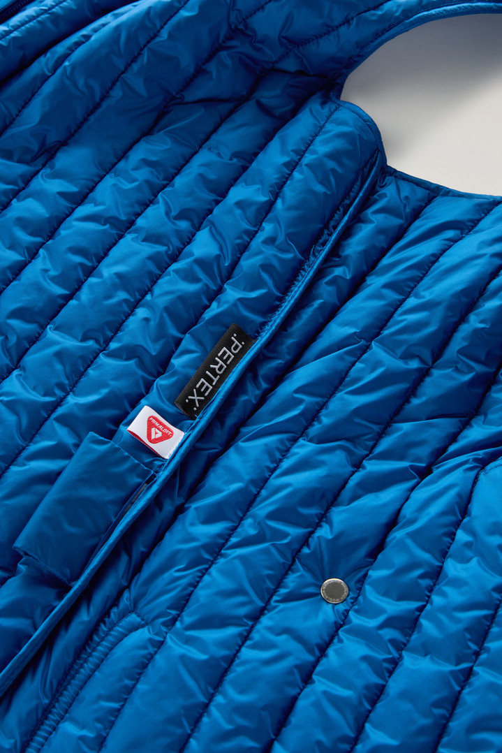 Quilted Vest in Recycled Pertex Quantum Blue photo 5 | Woolrich