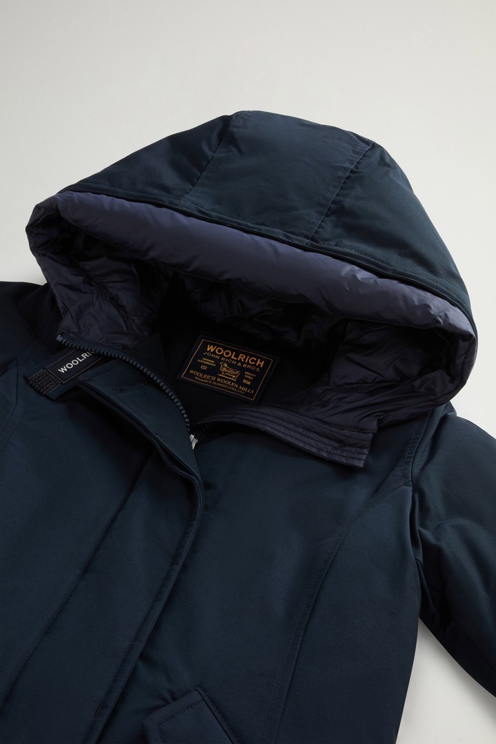 Girls' Arctic Parka Cloth in Ramar Blue photo 3 | Woolrich