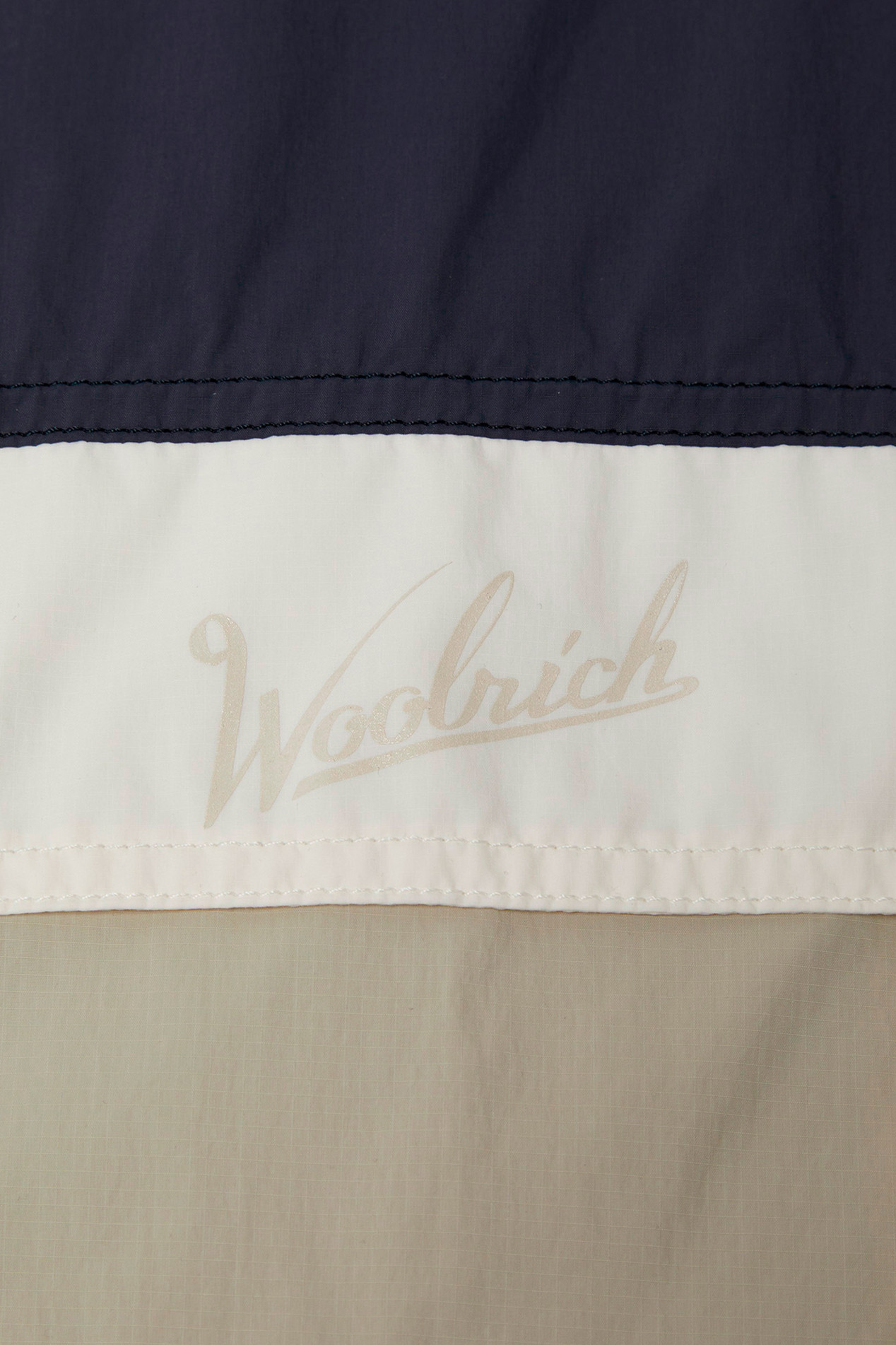 Ripstop Nylon Jacket with Foldable Hood Blue photo 6 | Woolrich