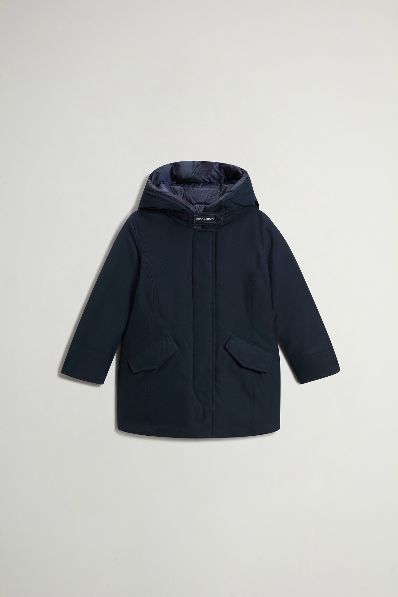 Girls' Arctic Parka Cloth in Ramar Blue photo 1 | Woolrich