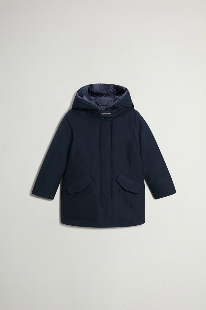 Girls' Arctic Parka Cloth in Ramar Blue photo 1 | Woolrich
