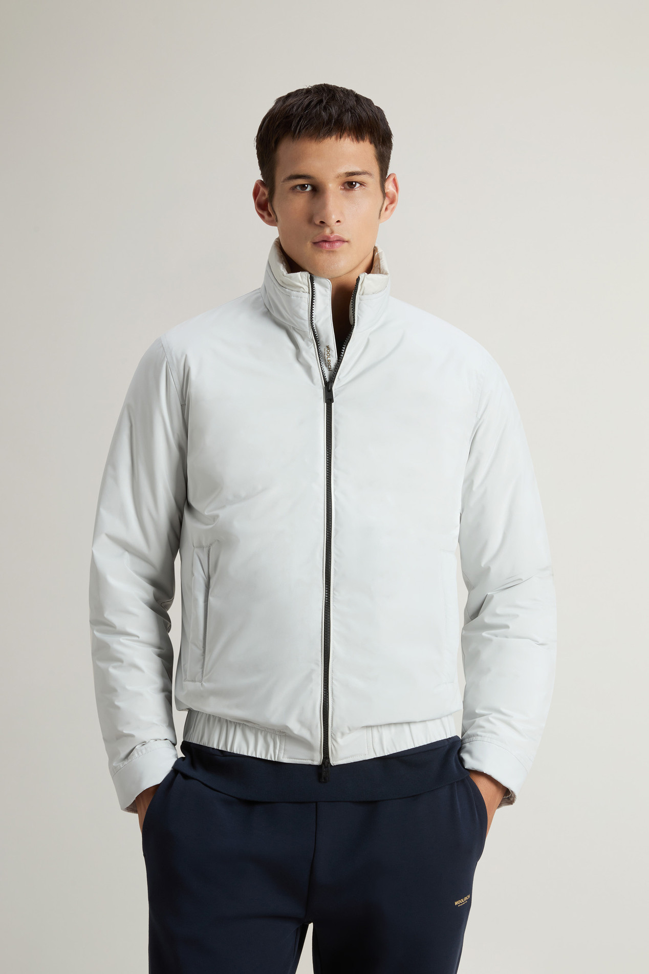 Padded Cloud Bomber Gray photo 1 | Woolrich