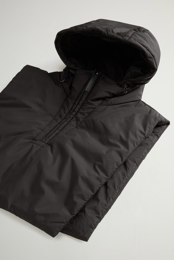 PADDED HOODED BIB - MICROFIBER Noir photo 3 | Woolrich