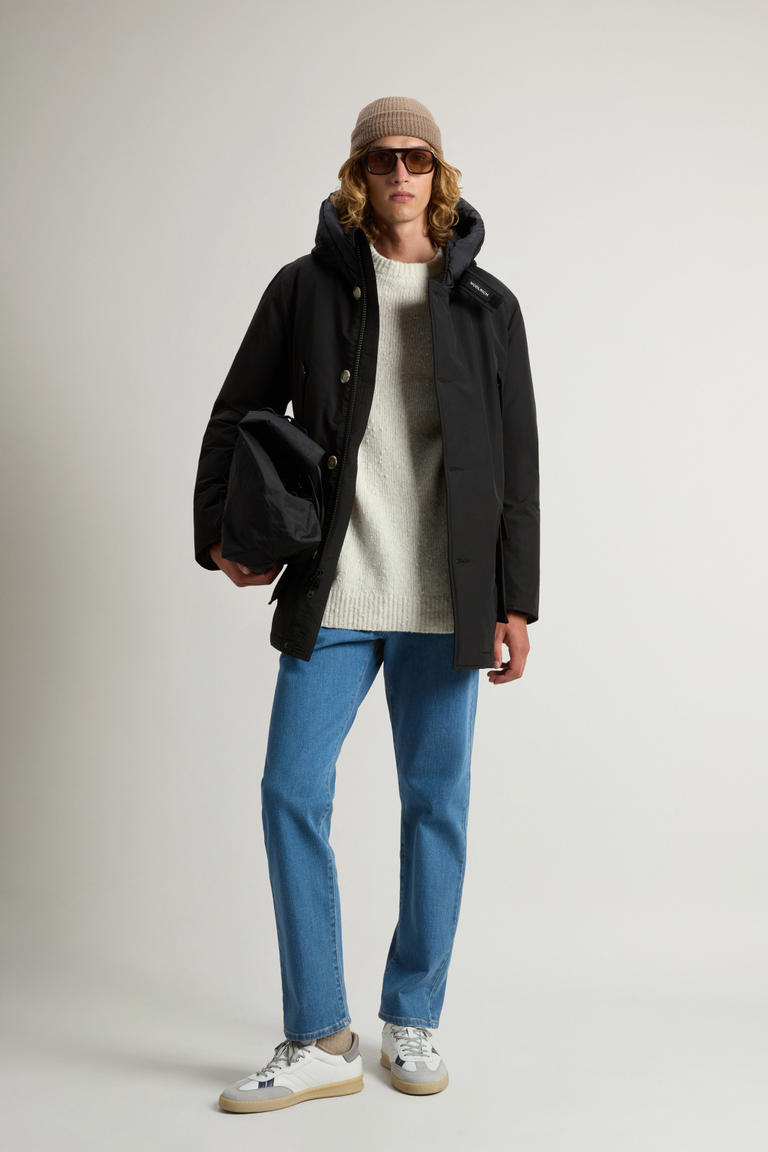 Arctic Parka aus Ramar Cloth Schwarz photo 1 | Woolrich