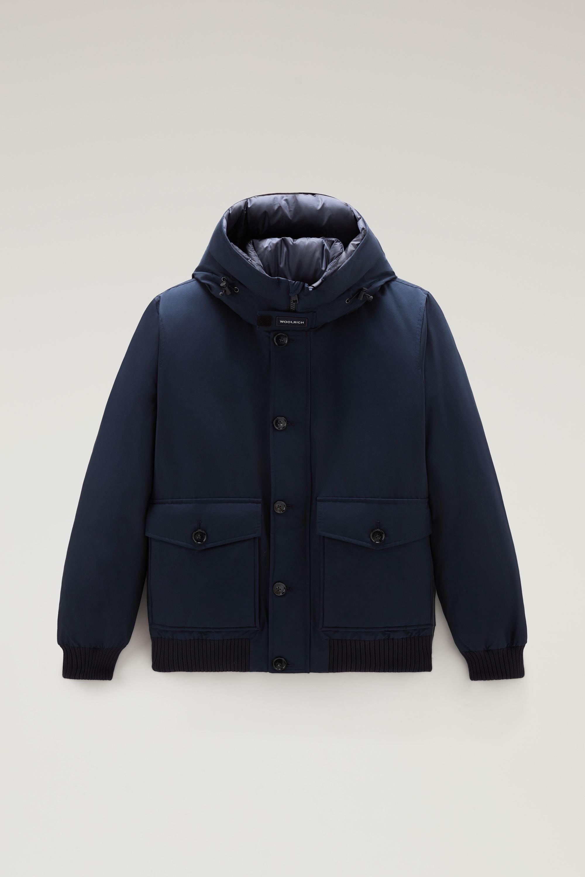 Polar Bomber in Ramar Cloth Blue photo 1 | Woolrich