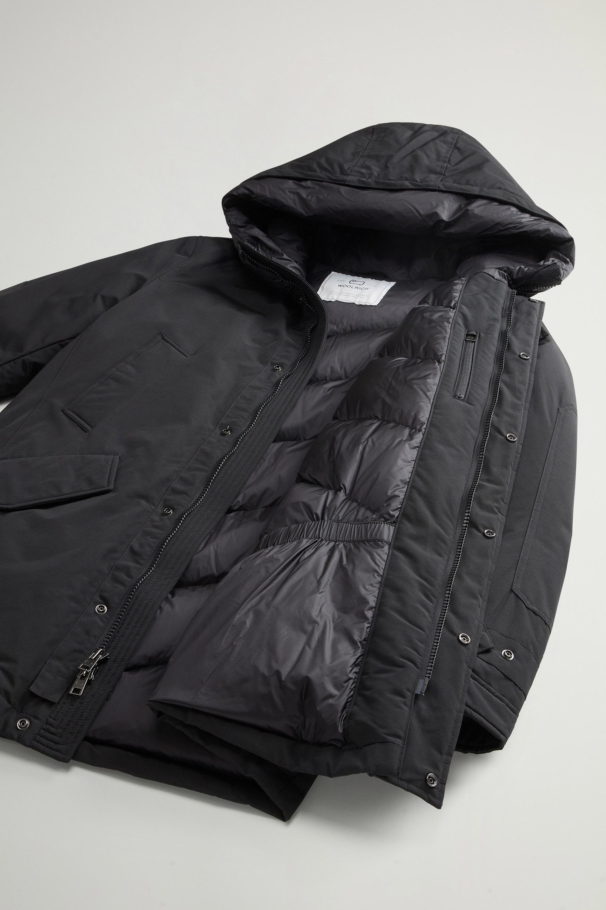 Polar Parka in Ramar Cloth with High Collar Black photo 8 | Woolrich