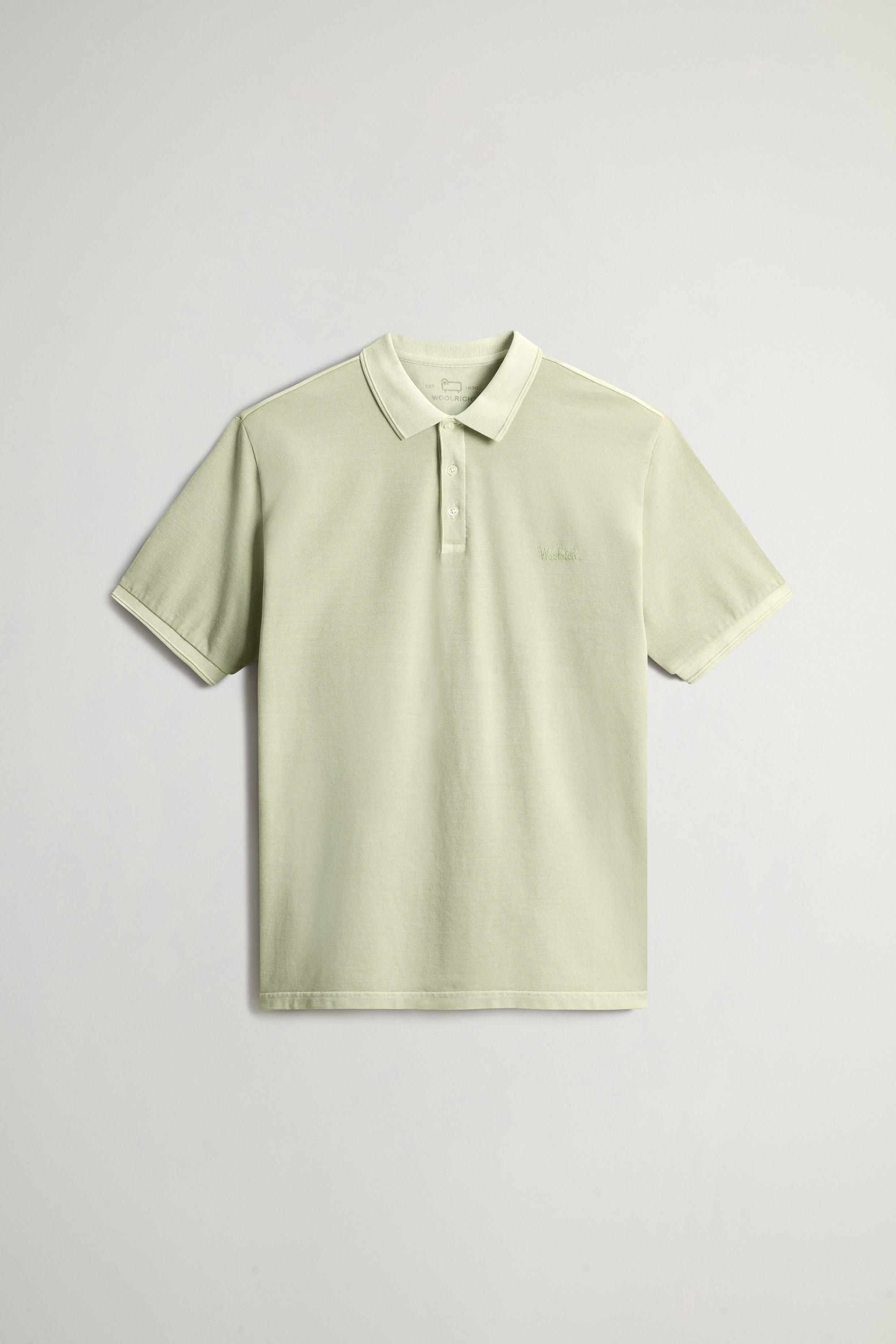 Mackinack Polo teint en pièce en sergé de coton stretch Beige photo 5 | Woolrich