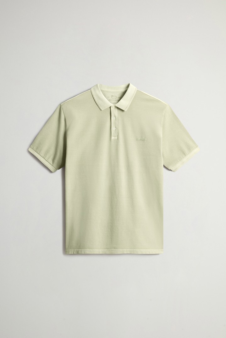 Mackinack Polo teint en pièce en sergé de coton stretch Beige photo 5 | Woolrich