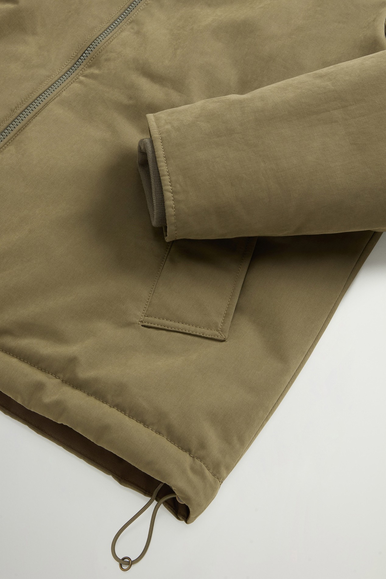 Pacific Jacket in Mountain Cloth Green photo 7 | Woolrich