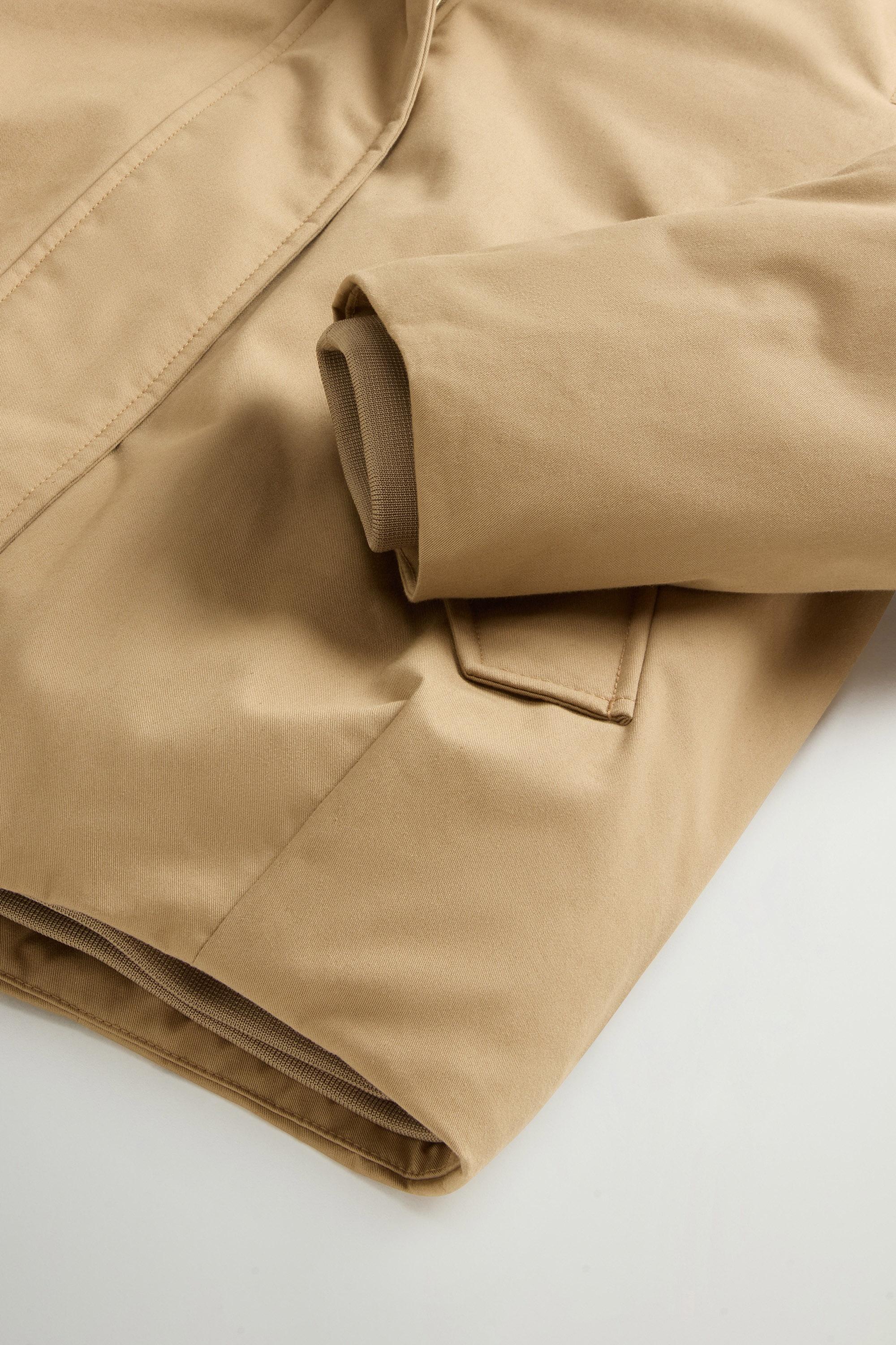 Short Padded Parka in Best Cotton Beige photo 8 | Woolrich