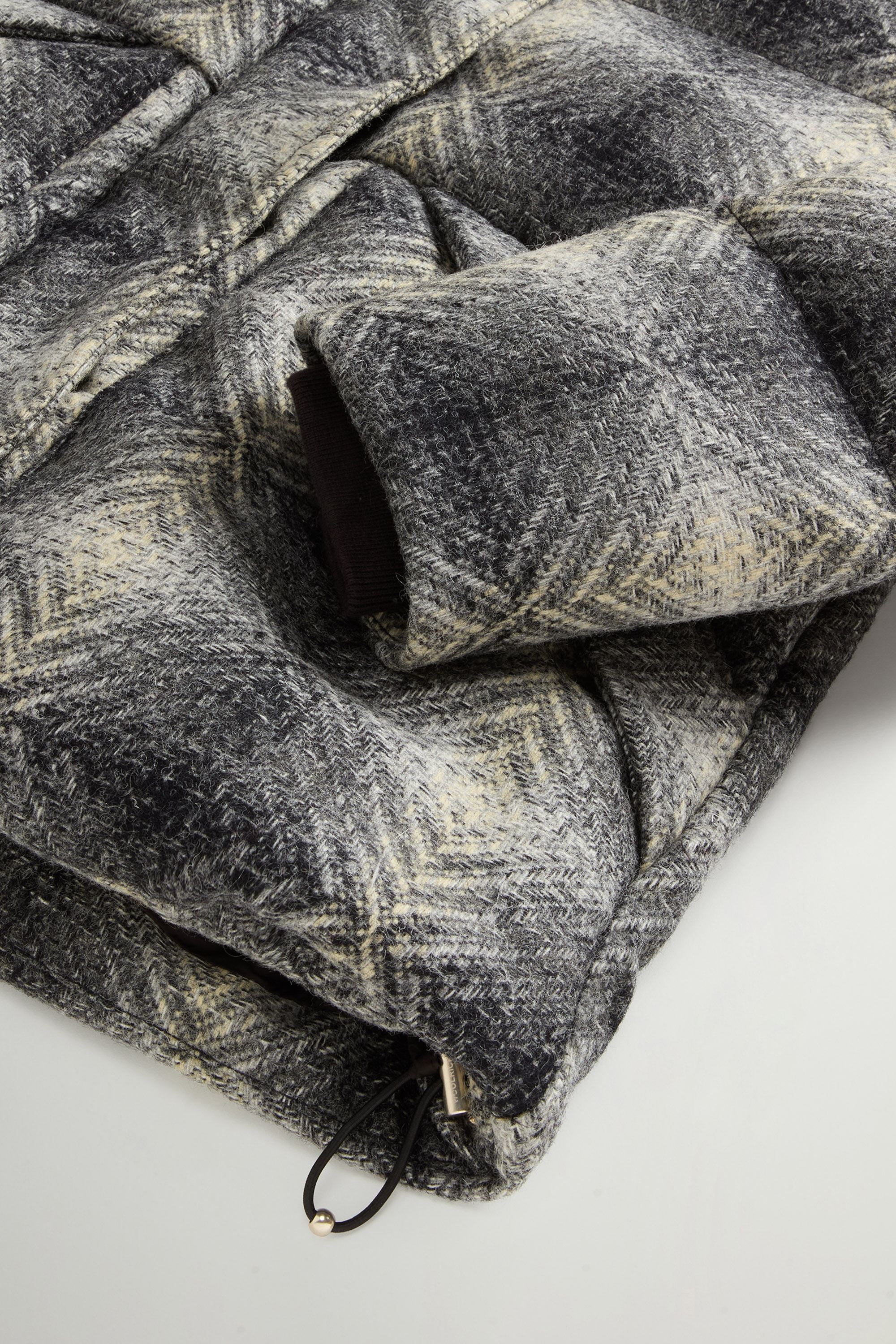 AZTEC WOOL PUFFER JACKET Bianco photo 7 | Woolrich