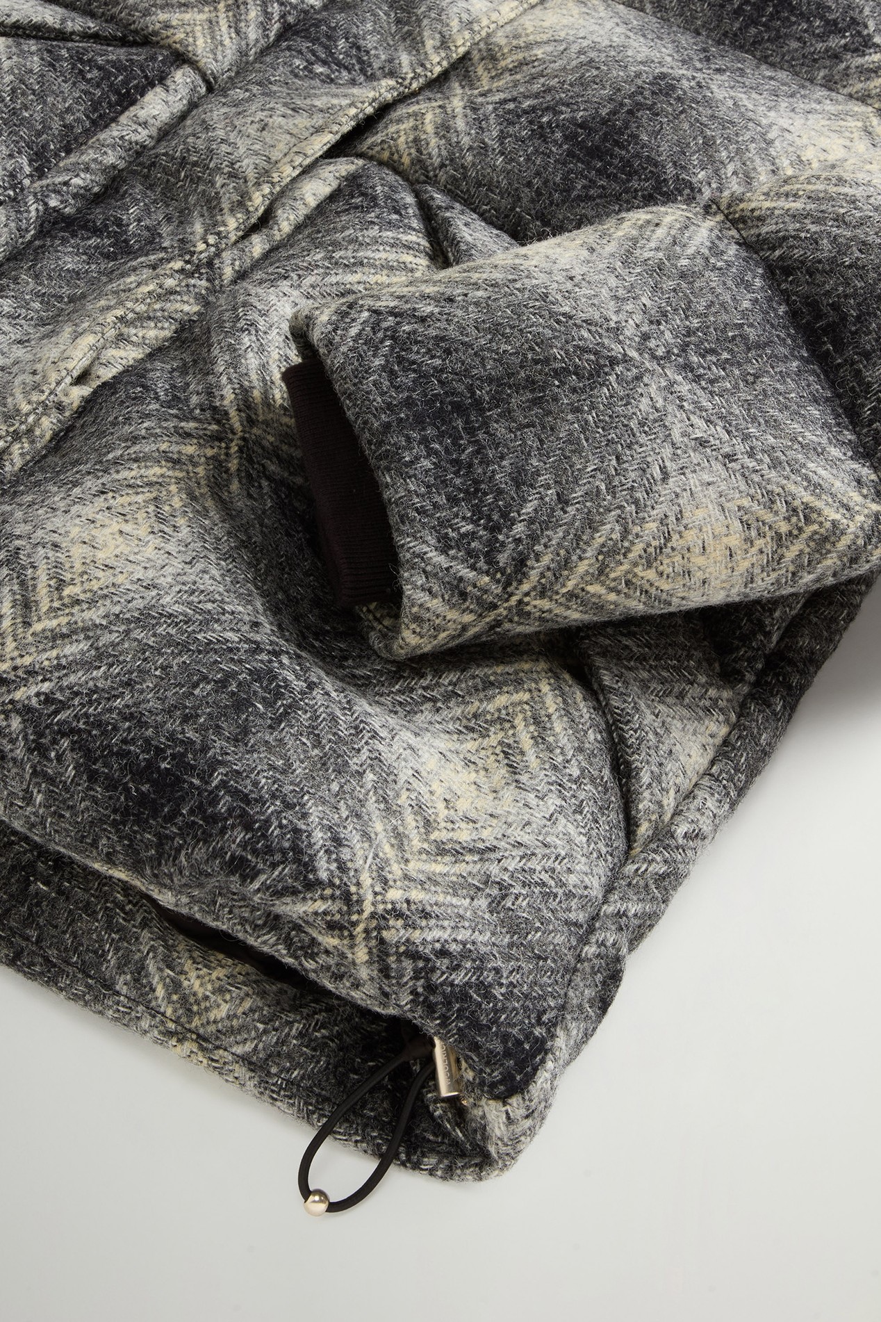 AZTEC WOOL PUFFER JACKET Bianco photo 7 | Woolrich