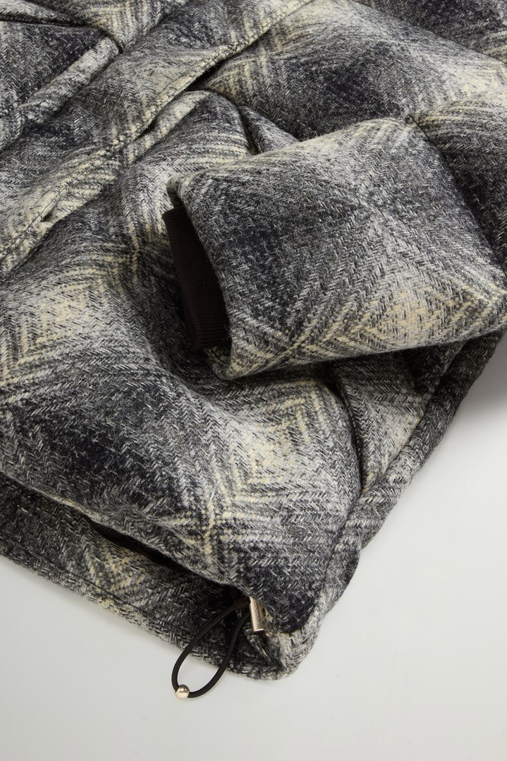 AZTEC WOOL PUFFER JACKET Bianco photo 7 | Woolrich