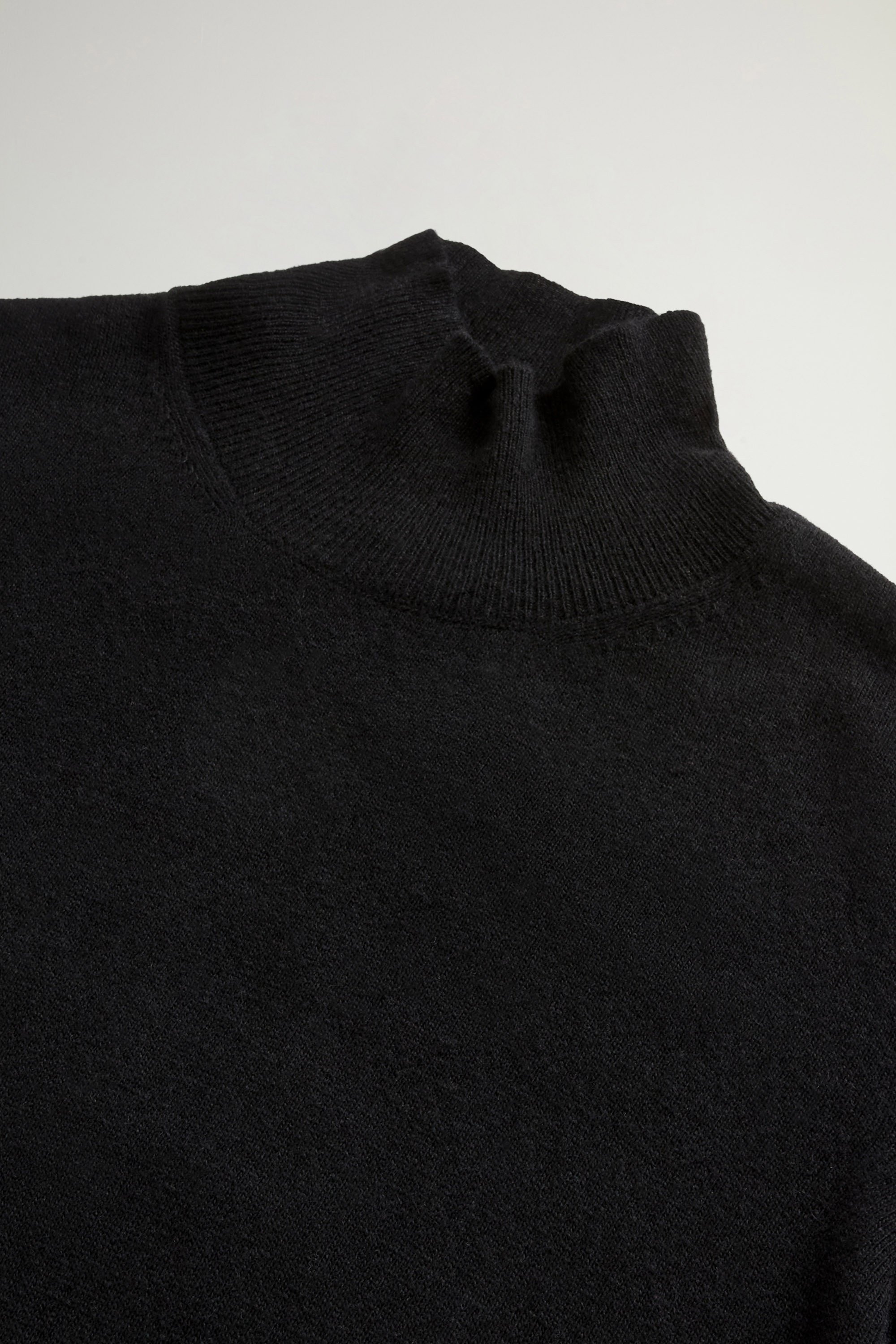 Dress in Virgin Wool and Cashmere Blend Black photo 6 | Woolrich