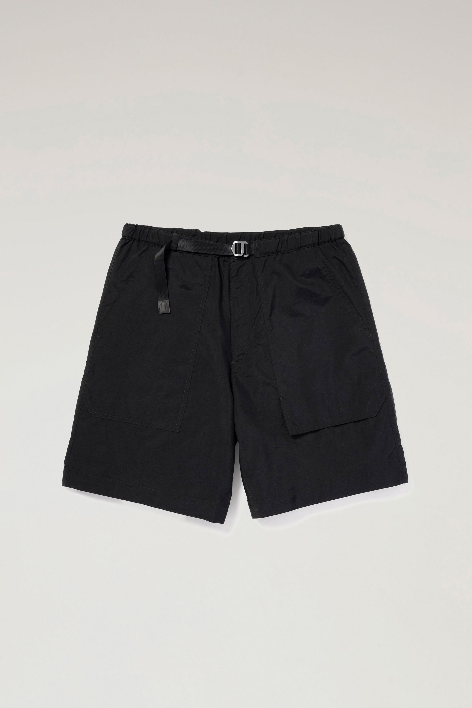 Ranch Shorts in Recycled Nylon Black photo 1 | Woolrich