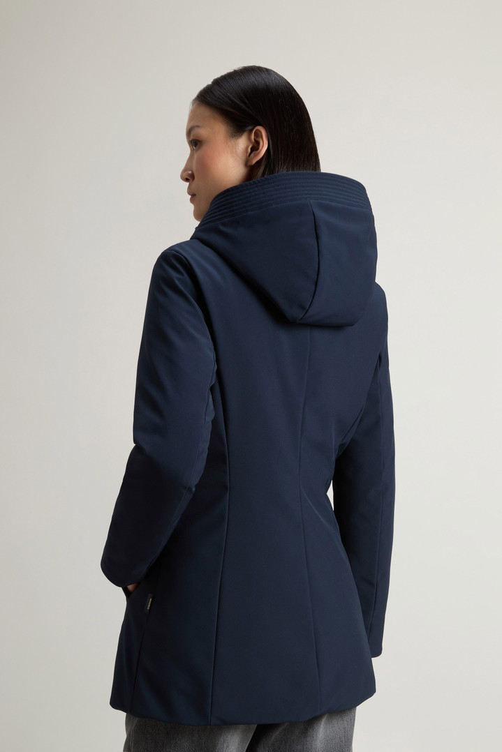 Firth Parka in Tech Softshell Blue photo 3 | Woolrich