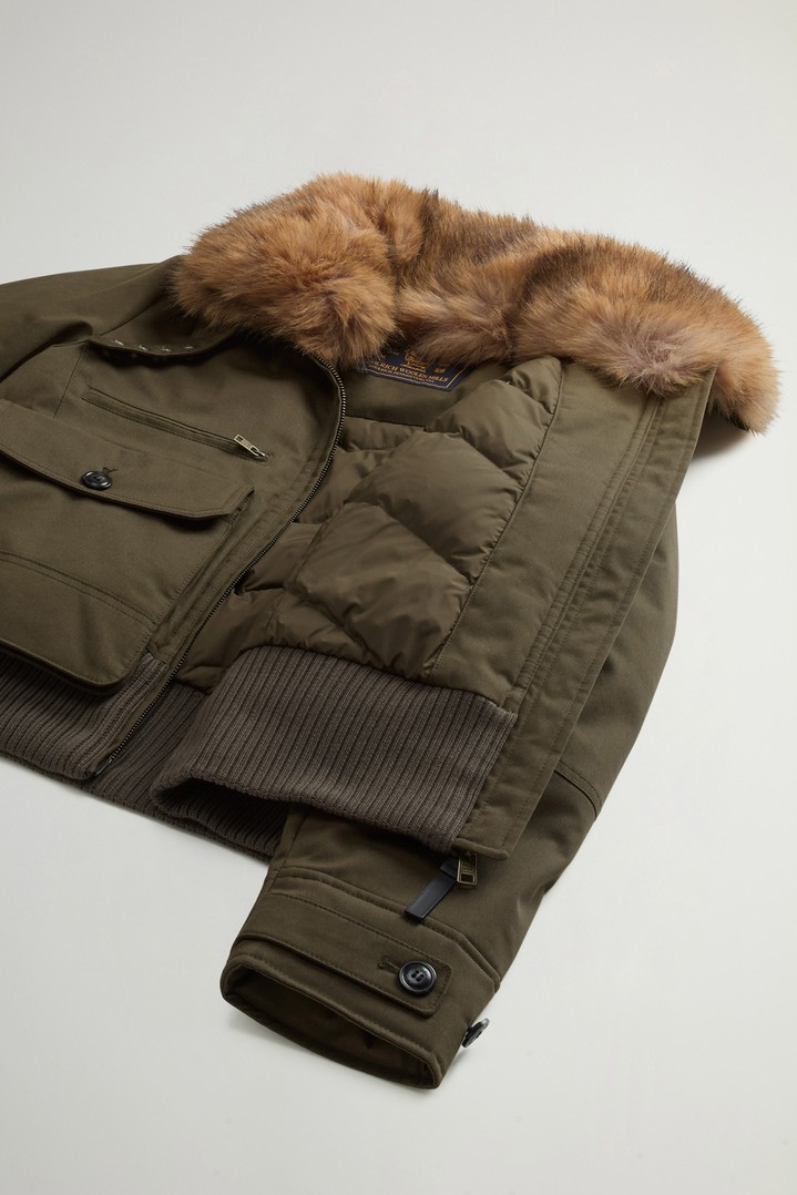 Bomber rembourré en Best Cotton Vert photo 9 | Woolrich