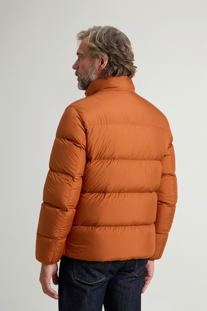 Cloud Down Jacket in Microfiber Brown photo 3 | Woolrich