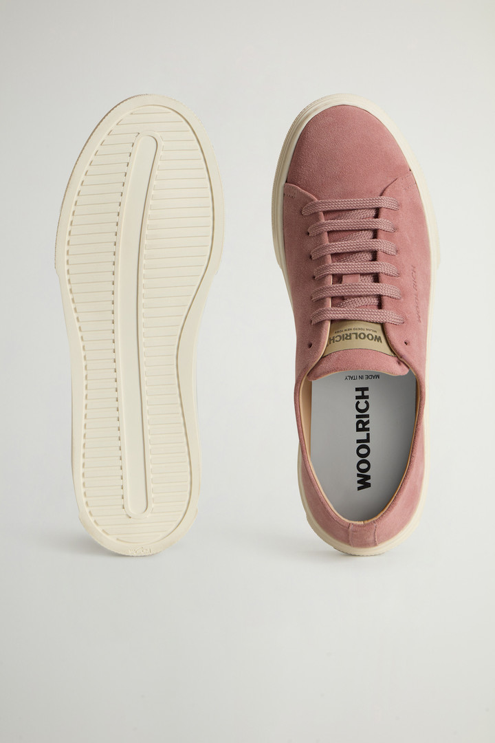 Cloud Court Suede Sneakers Pink photo 4 | Woolrich