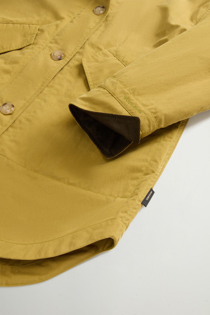 Jacket in Limonta Cotton Blend Green photo 7 | Woolrich