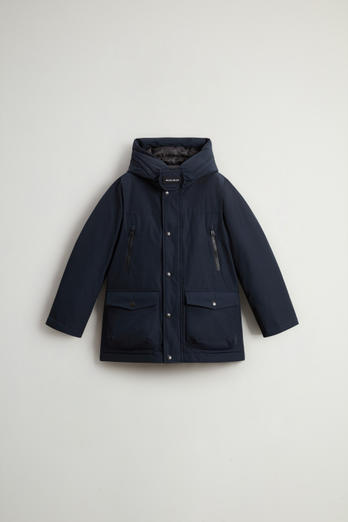 Arctic Parka pour garçon en Ramar Cloth Bleu | Woolrich
