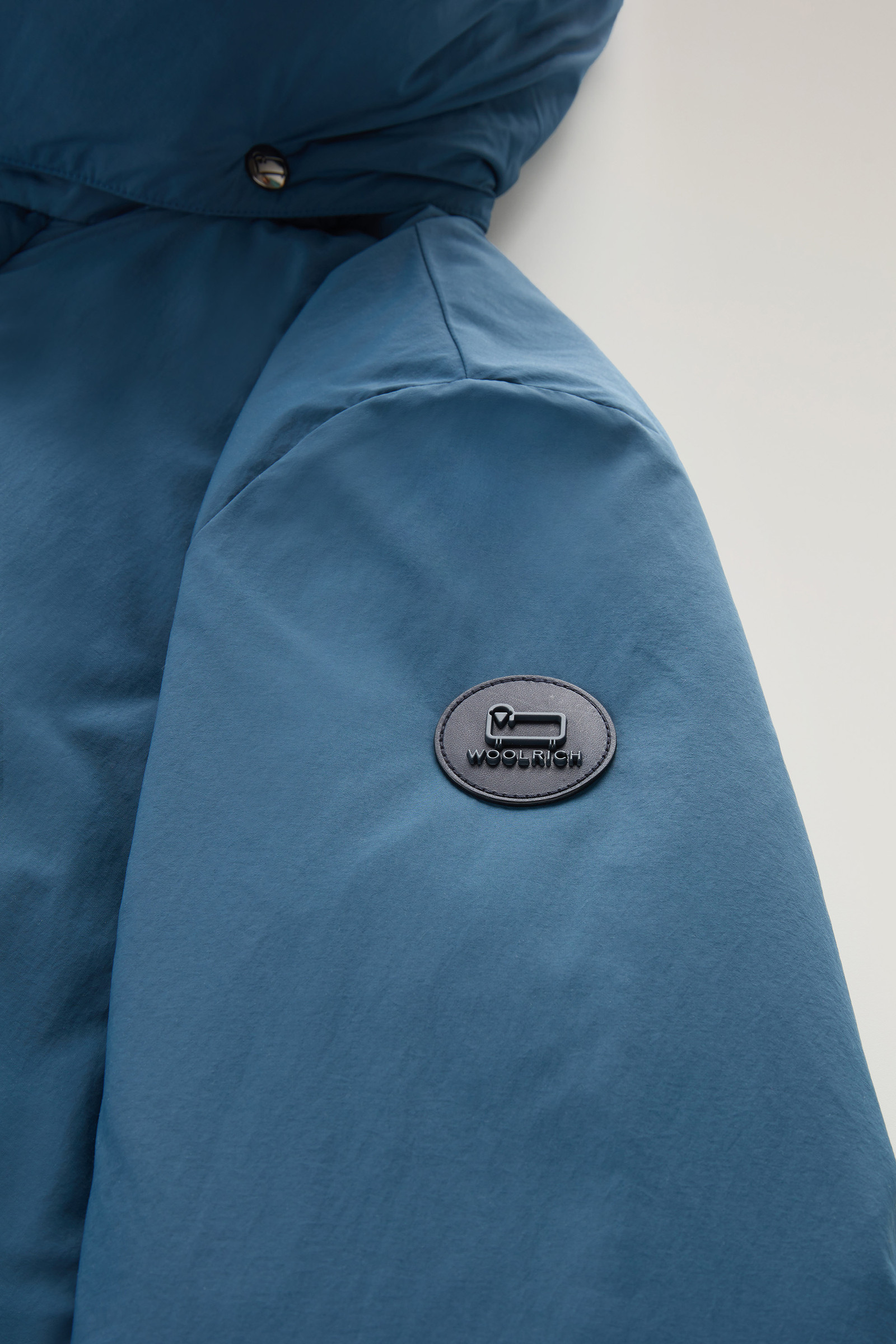 Aleutian Jacket in Taslan Nylon Blue photo 8 | Woolrich