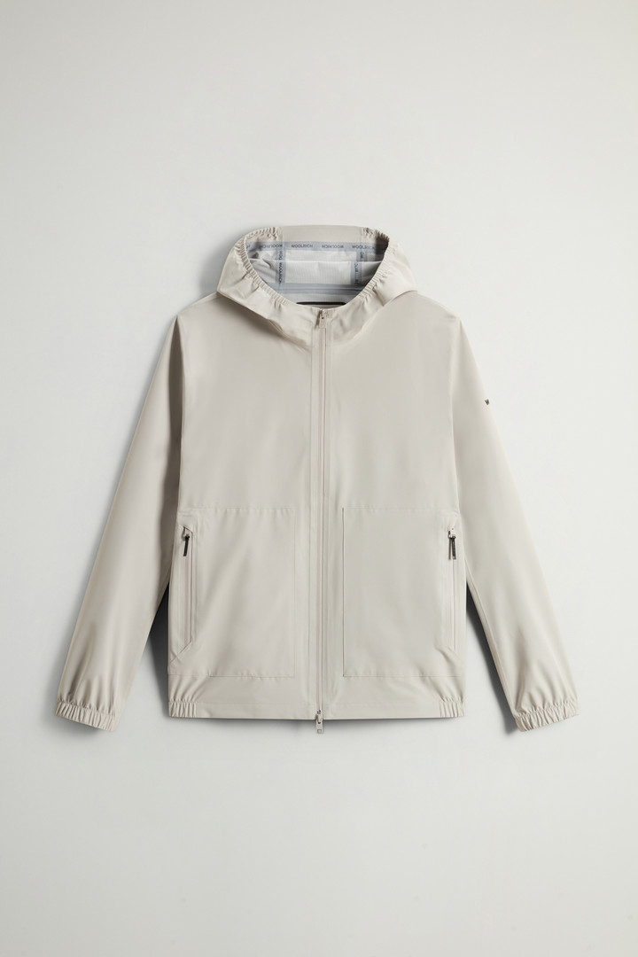 Waterproof Pacific Jacket in Two-Layered Fabric Gray photo 5 | Woolrich