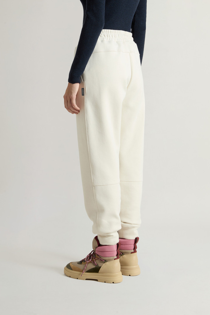 Cotton Blend Fleece Pants White photo 3 | Woolrich